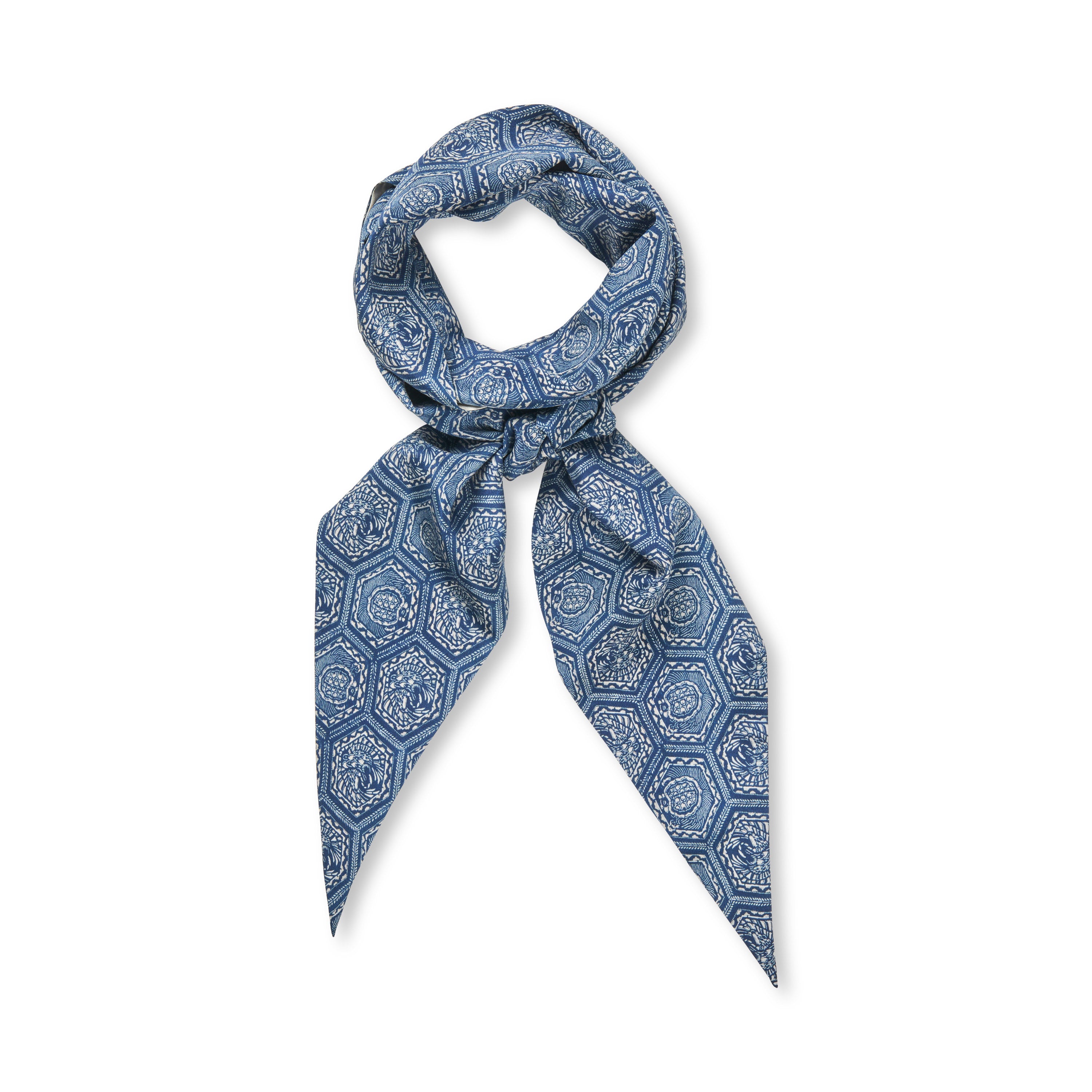 Tapis Noir Slim Giovanna Scarf Slim Blue