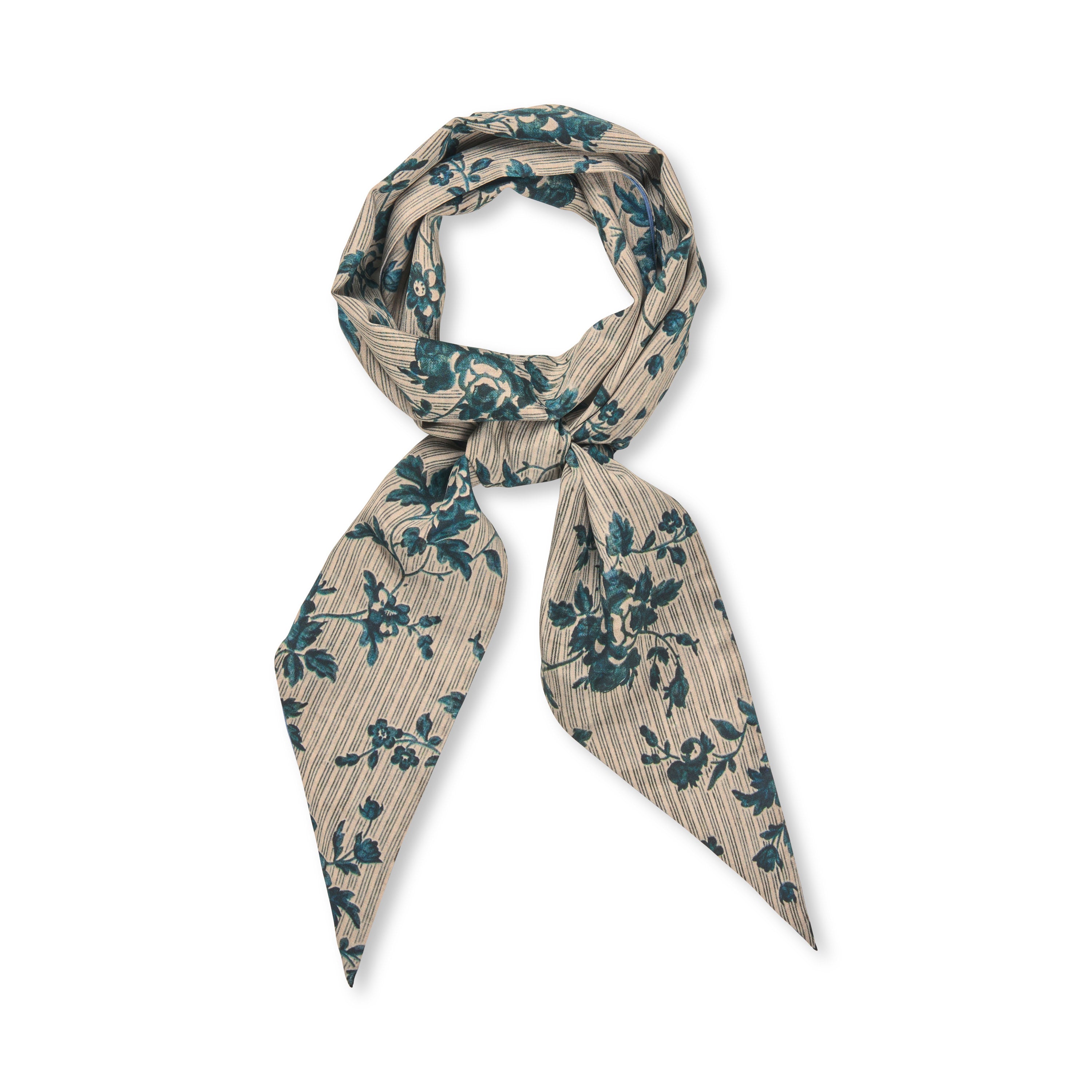 Tapis Noir Slim Greta Scarf Slim Blue