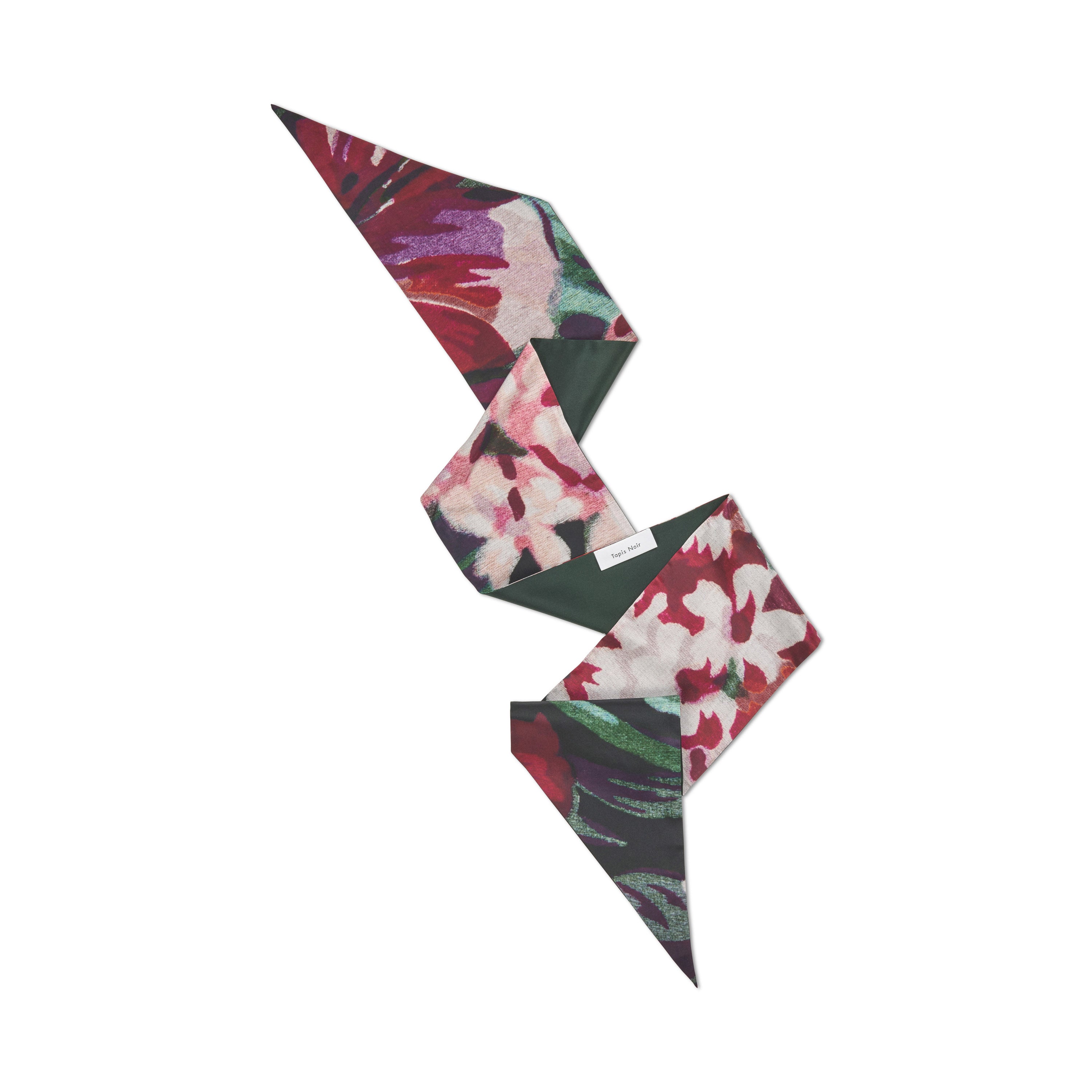 Tapis Noir Slim Gwendolyn Scarf Slim Purple