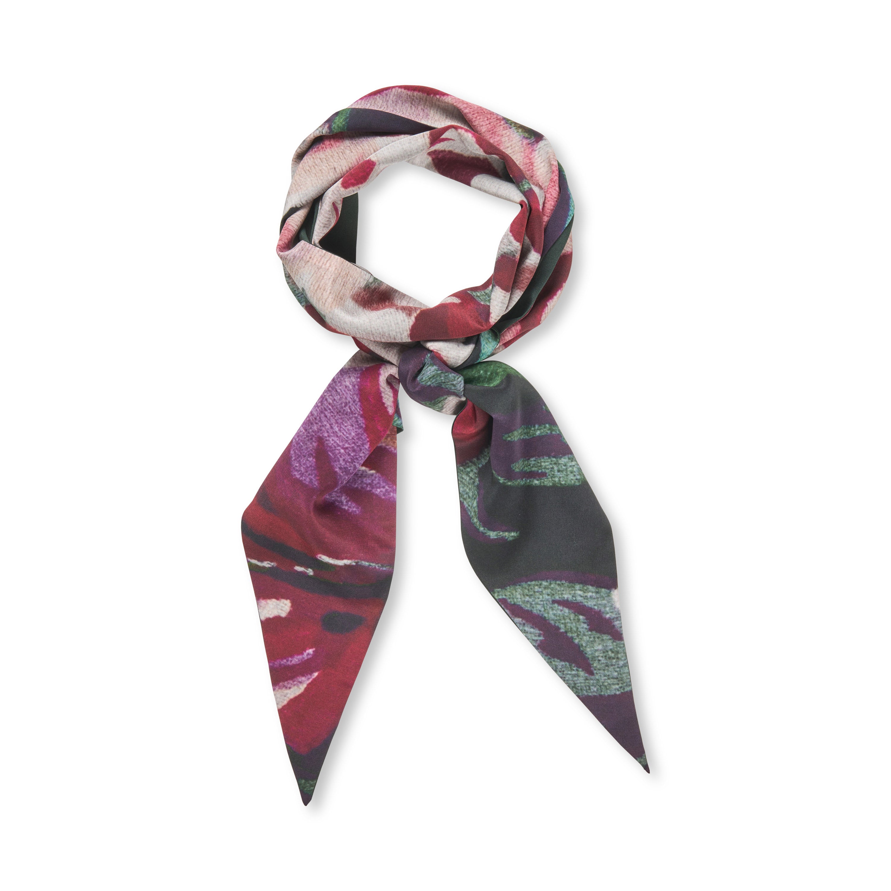 Tapis Noir Slim Gwendolyn Scarf Slim Purple