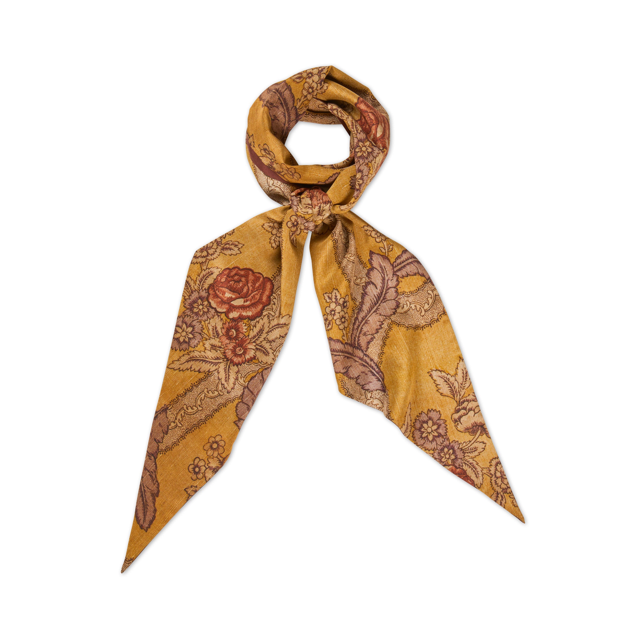 Tapis Noir Slim Yellow Scarf Slim Yellow