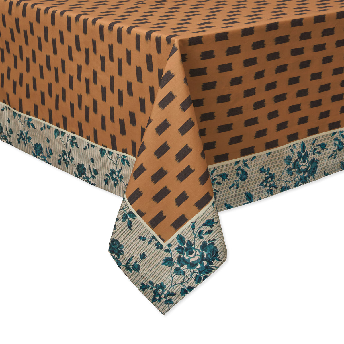 Tapis Noir Tablecloth Gwen - 140x140cm Tablecloth Brown