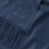 Tapis Noir Wool Scarf Wool Dark Blue