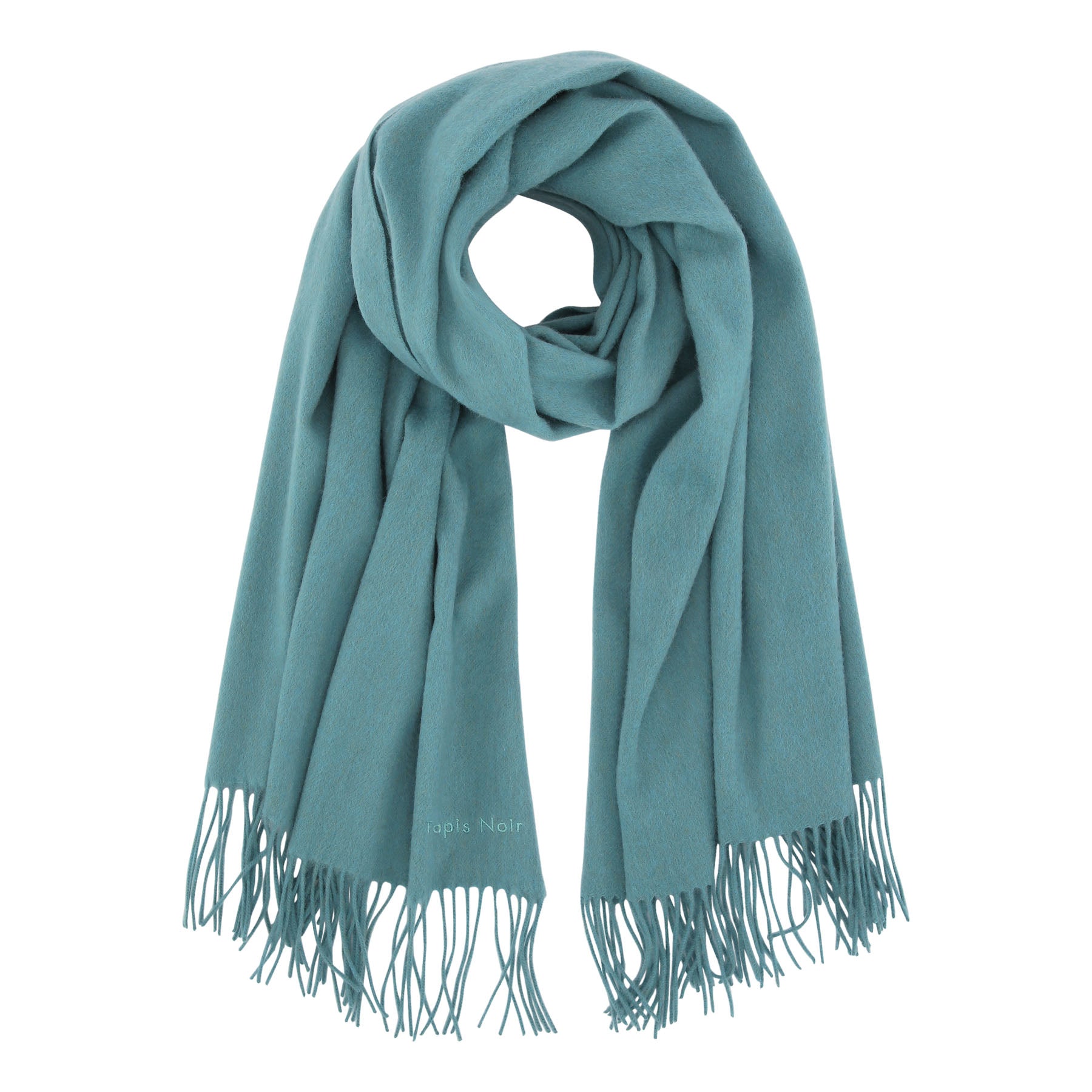 Tapis Noir Wool Scarf Wool Light Blue