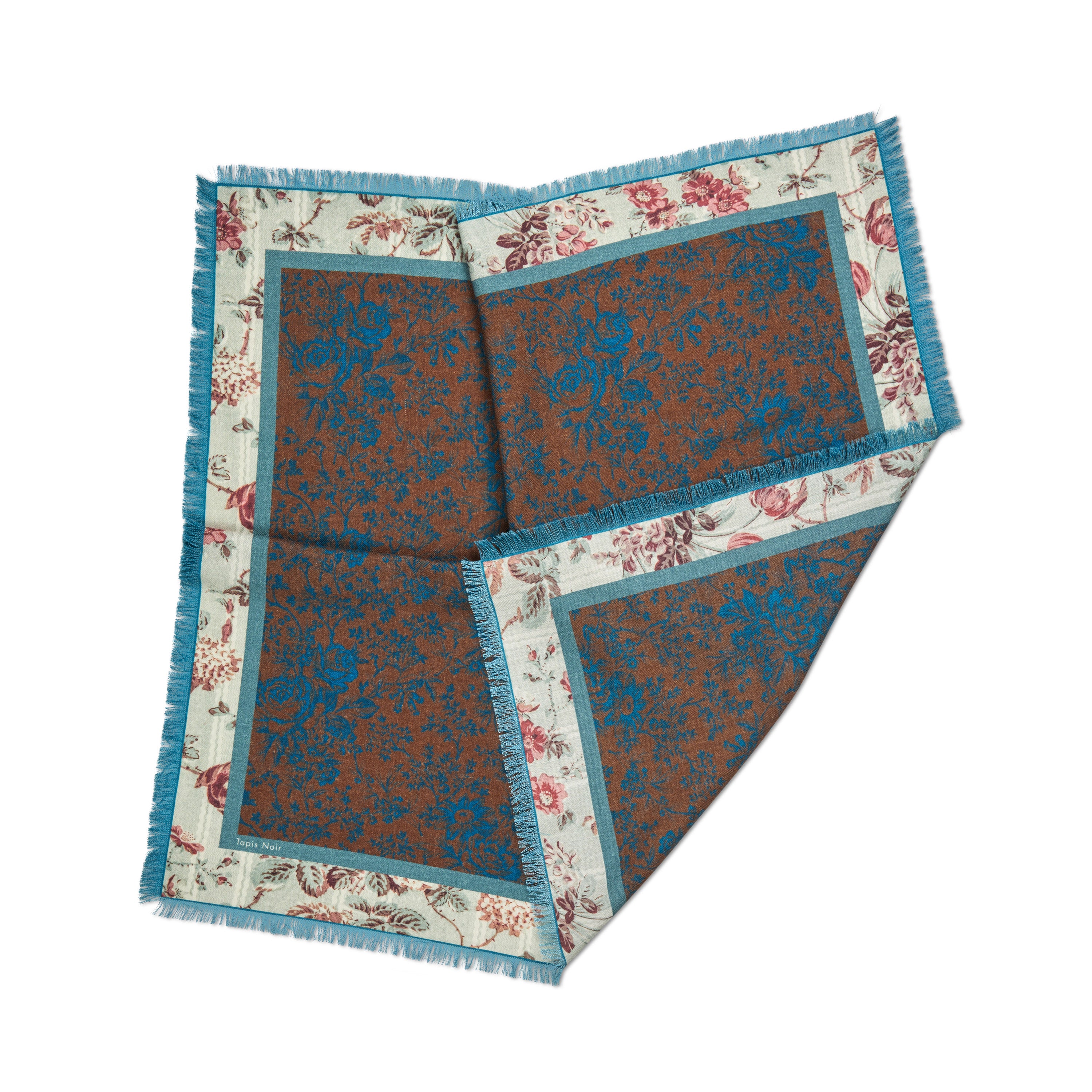 Tapis Noir Wool Small Gigi Scarf Wool Small Brown