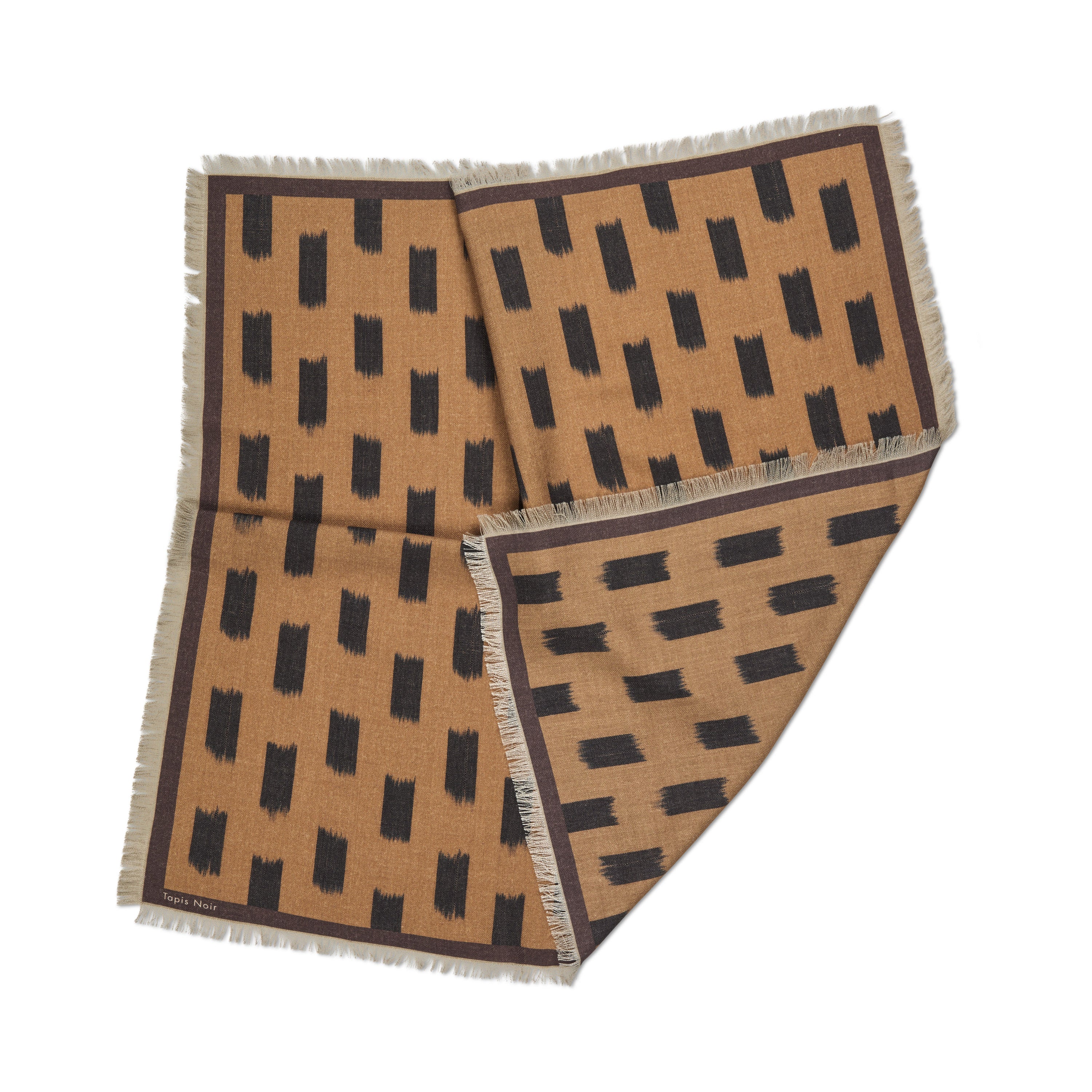 Tapis Noir Wool Small Gwen Scarf Wool Small Beige